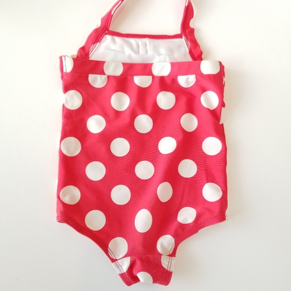 Cat & Jack polka dots one piece swimsuit - Picture 5 of 5